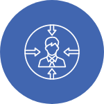 Customer-centered approach icon