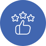Customer satisfaction icon