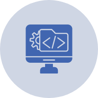 Our team uses cutting-edge technology for developing software.